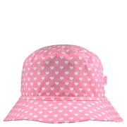 Dívčí plátěný klobouk Srdíčka RDX