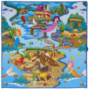 Scarlett dětský kobereček PVC Mořská panna - 120 x 100 cm