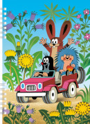 Zápisník A5 s kroužkovou vazbou Krtek 2