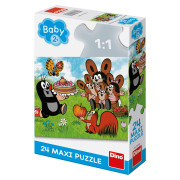 Puzzle maxi Krtek narozeniny 24 dílků Dino