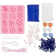 Kreativní sada Mini Craft Kit Jewellery Flowers Creativ Company