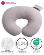 Mušelínový polohovací polštář MiniRelax 140 cm Babymatex