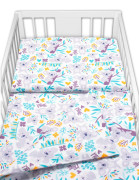 3-dílná sada Mantinel s povlečením Koala na stromě Baby Nellys