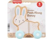 Dřevěný zajíček na kolečkách FP