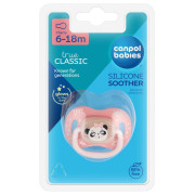 Dudlík silikonový třešinka Exotic animals 6 - 18 m 1 ks Canpol babies