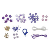 Sada Výroba šperků Náramky Popstar 3 ks a doplněk Janod Atelier