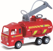 Hasičký vůz s funkční stříkačkou a pogumovanými koly - délka 52 cm Androni Heavy Trucks 