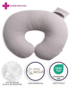 Mušelínový polohovací polštář MiniRelax 140 cm Babymatex