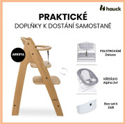 Dřevěná židle Arketa dub masiv Hauck