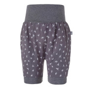 Šortky tenké harémky šedé vlaštovky Little Angel 