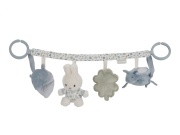 Řetěz na kočárek králíček Miffy Lucky Leaves Little Dutch