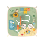 Stolek s aktivitami dřevěný Farmers Funday Tiny Love