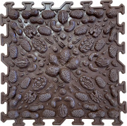 Masážní ortopedická podložka Ořechy měkká