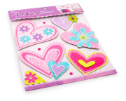 Samolepící dekorace na zeď Srdce Small foot 