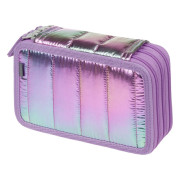 Školní penál třípatrový Lavender Baagl