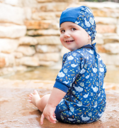 Baby neoprén - body -Shark Reef