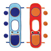 Vesty s míčky Monster Tag B-Toys