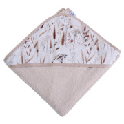 Osuška s kapucí Bamboo design 100 x 100 cm Babymatex