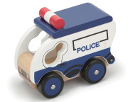 Policejní vůz dřevěný