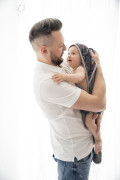 Dětská osuška s kapucí Maxi print 100 x 100 cm Babymatex