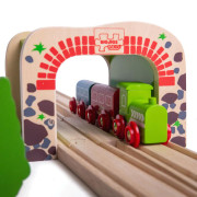 Dvojitý železniční tunel Bigjigs Rail 