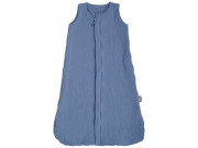 Letní 3D spací pytel mušelín modrý