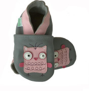 Kožené capáčky Barefoot Vel. M (6-12 měs.) Hopi Hop