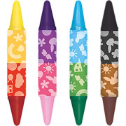 Omalovánkový set s oboustrannými voskovkami Bing