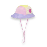 Klobouček s UV ochranou KiETLA FUN FLEUR Flower Yellow 49-51 cm