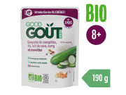 Good Gout BIO Krevety s rýží, cuketou a kokosovým mlékem (190 g)