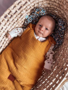 Dětský zateplený mušelínový spací pytel Baby soft Infantilo