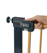Zábrana Easy Close Metal Wood Effect Safety 1st