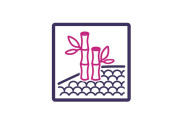 Matrace Flora 120 x 60 x 10 cm Babymatex