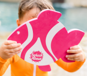 Zrcátko do vody Pink & White Fish