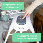 Houpačka pohupující hudební Chambray 0 m+, do 9 kg Ingenuity