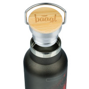 Termoláhev s bambusovým víčkem 500 ml Baagl