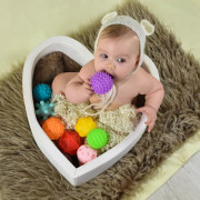 Senzorické balónky 8ks Akuku