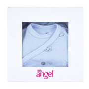 Sada body smyk zavinovací DR Outlast® Sv. modrá Little Angel