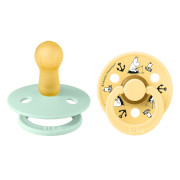 Dudlíky Moomin Colour kaučuk 6-18 m 2 ks Bibs