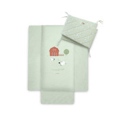 2-dílný bavlněný set do postýlky 0 m+ bonjourbébé