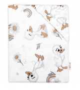 Bavlněné prostěradlo do postýlky 120 x 60 cm Baby Nellys