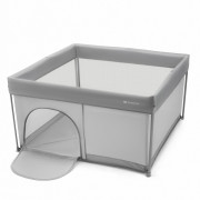 Ohrádka pro děti skládací Ziki Light Grey Kinderkraft