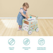 Dřevěné aktivity chodítko kuchyňka, Wood