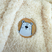 Zimní kojenecká kombinéza Pidilidi Beige 