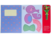 Jednou nohou ve školce Zvířata Stříhání a lepení pro malé děti 3+