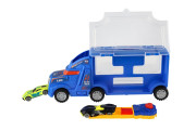 Auto kamion přepravník + auto 2 ks 28 cm na volný běh