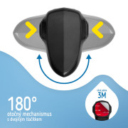 Bezpečnostní zámek na dvířka trouby, odolný proti teplu 1 ks Sipo