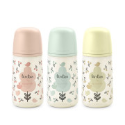 Kojenecká láhev 270 ml fyziologická M Birdies Suavinex