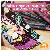 Třpytivé vyškrabování Starlight Girls Jarmelo