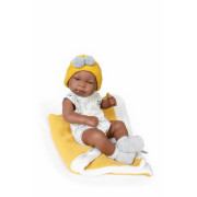 Mulato 50287 Antonio Juan - realistická panenka miminko s celovinylovým tělem - 42 cm